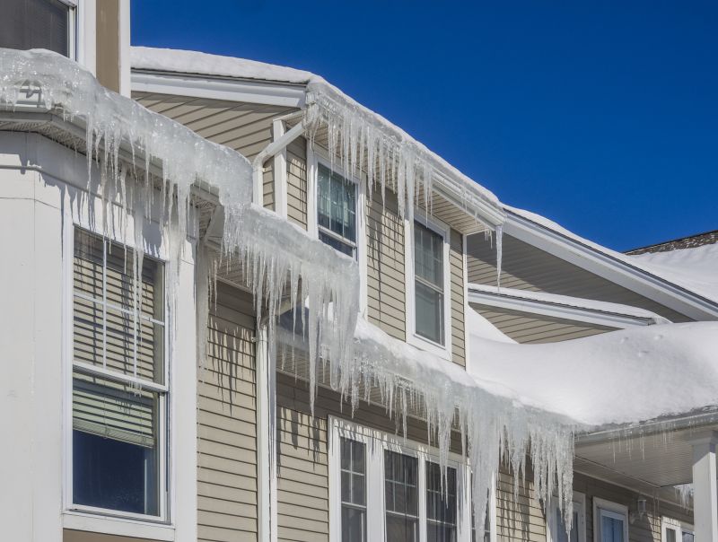 Ice Dam Removal detail