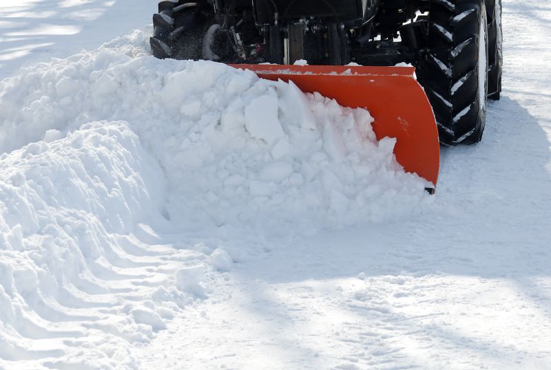 Parking Area Snow Removal detail