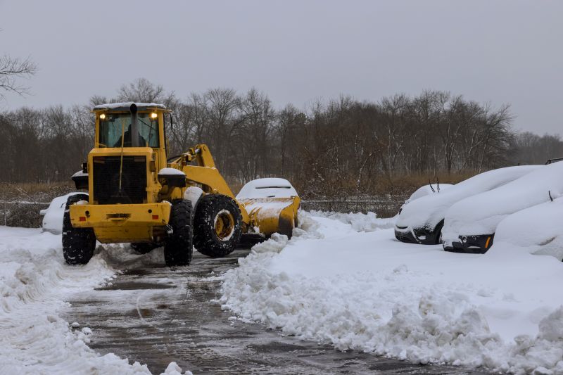 Parking Area Snow Removal detail