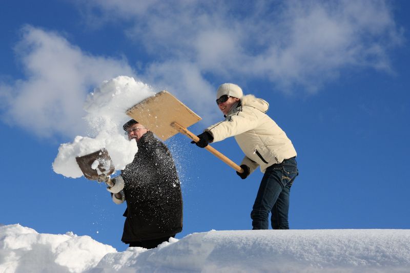 Roof Snow Raking detail