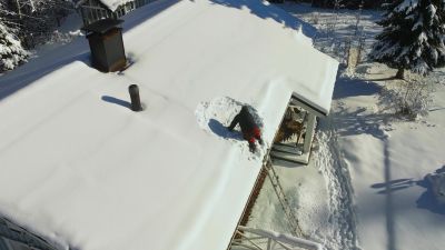 Roof Snow Removal detail
