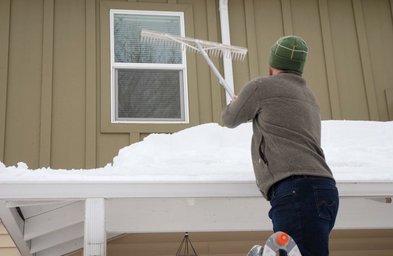 Roof Snow Removal detail