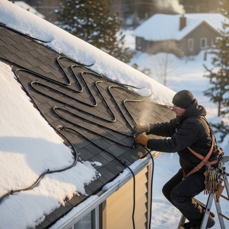 Heat Tape Installation