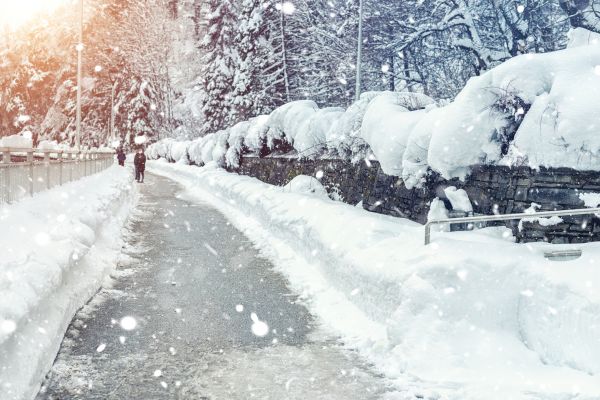 Sidewalk Snow Removal in American Fork